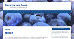 Desktop Screenshot of blueberrylanebooks.com